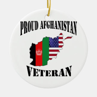 Proud US Afghanistan Veteran Keramisch Ornament