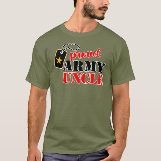 Proud US Army oom T-Shirt (Voorkant)