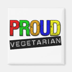 Proud Vegetarian Magneet