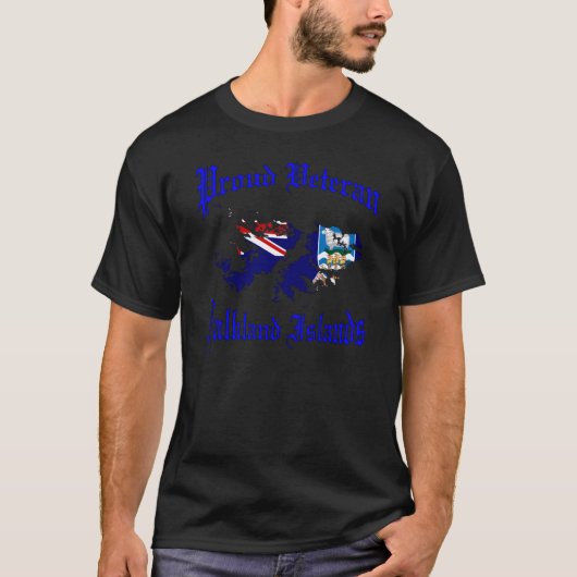 Proud Veteran ..... Falklands T-shirt (Voorkant)
