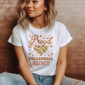 Proud Volleyball tante T-shirt