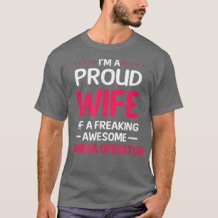 Proud vrouw van freaking Geweldige CAMERA-EXPLOITA T-shirt