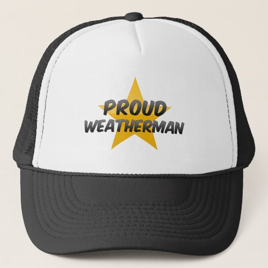 Proud Weatherman Trucker Pet (Voorkant)