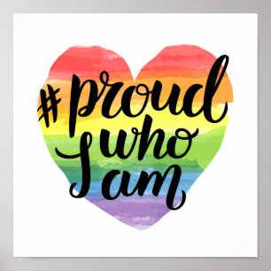 Proud wie ik ben poster