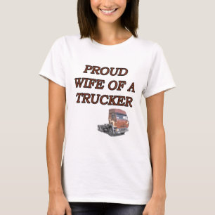 PROUD WIFE TRUCKER T-SHIRT