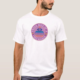 Proud Wife van een Freemason T-shirt