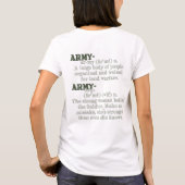 Proud Wife w/ Back T-shirt (Achterkant)