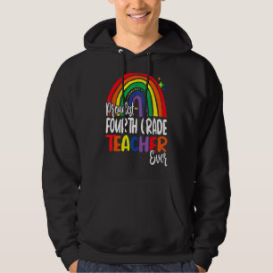 Proudest Vierde Gang Leraar Ooit Beloof ik het Hoodie