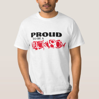 PROUTE OM EEN JACKSON TE ZIJN T-SHIRT