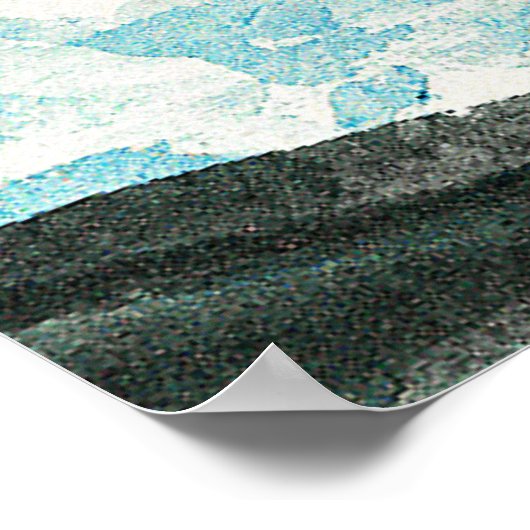 Prouts Neck, tableau d'art de Winslow Homer, (Coin)