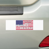 Prouwerig Defiant 1 Bumpersticker (Op auto)