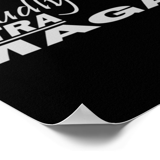 Prouwig Ultra Maga Trump anti Joe Biden Ultra Maga Poster (Hoek)