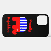 Prouze Republikein Case-Mate iPhone Case (Achterkant (horizontaal))