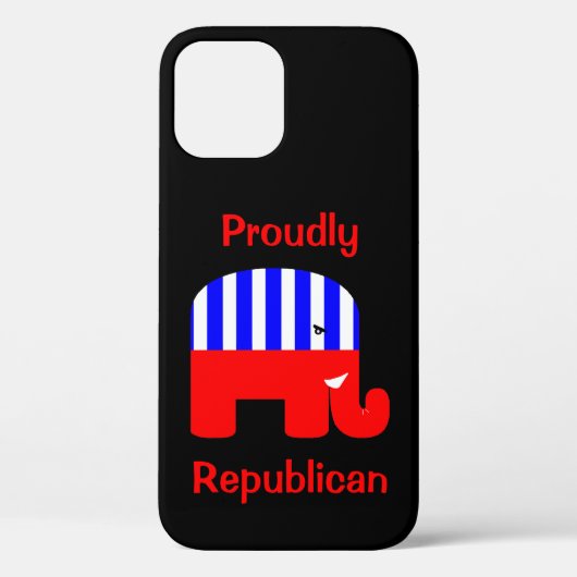 Prouze Republikein Case-Mate iPhone Case (Achterkant)