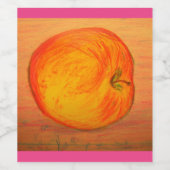 Provence Apple Wijn Etiket (Enkel label)