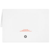 Provence Cafe-kaart (Achterkant Horizontaal)