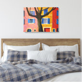 Provence en Plataan Canvas Afdruk (Insitu (Slaapkamer))