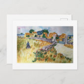 Provence Farmhouse Style Van Gogh Briefkaart (Voorkant / Achterkant)