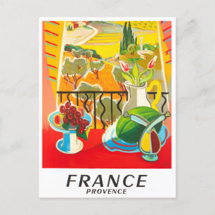 Provence France vintage Briefkaart