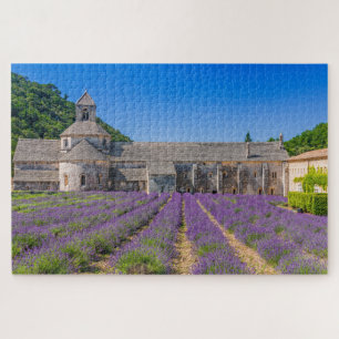 Provence, Frankrijk.Klooster Senanque. Legpuzzel