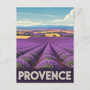 Provence Frankrijk Lavendelvelden Reizen Briefkaart