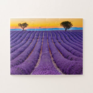 Provence, Frankrijk. Plateau of Valensole. Legpuzzel