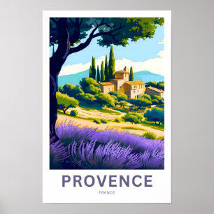 Provence Frankrijk Reisprint Poster