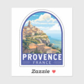 Provence Frankrijk Reizen Kunst Vintage Sticker (Vel)