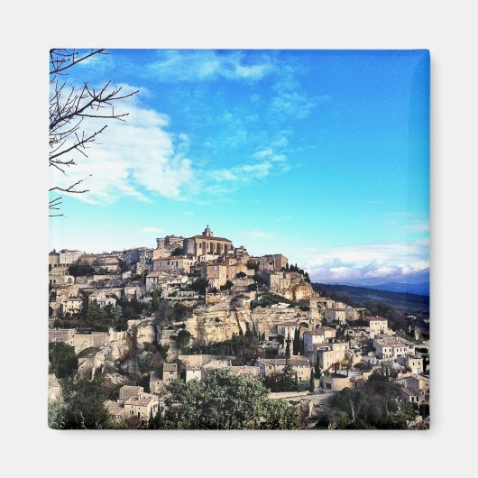 Provence: Gordes Magneet (Voorkant)