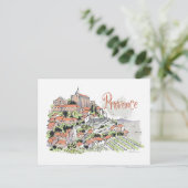 Provence Gordes-postkaart Briefkaart (Staand voorkant)