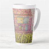 Provence House en Lavender Fields Latte Mok (Rechterhoek)