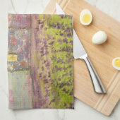 Provence House en Lavender Fields Theedoek (Quarter Fold)