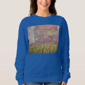 Provence House en Lavender Fields Trui (Voorkant)