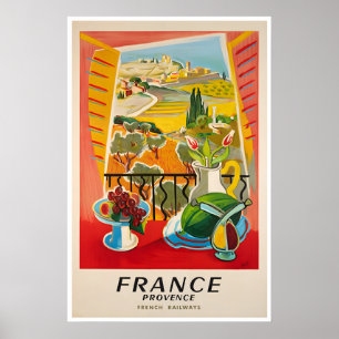 Provence Kunst Franse Reisposter Frankrijk Prent Poster