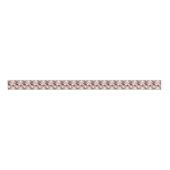  Provence Lavendel Mozaïek Patroon Grosgrain Lint (Voorkant)