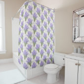 Provence Lavender Bunches Shower Curtain Douchegordijn (In situ)