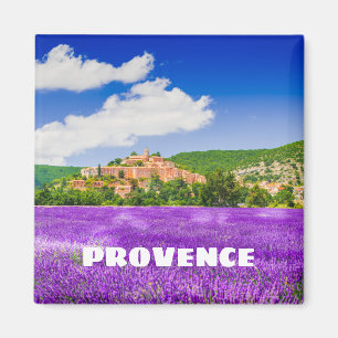 Provence magnet, Banon, dorp Magneet