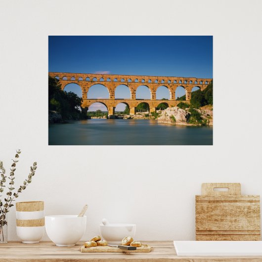 Provence - poster Pont du Gard (Cuisine)