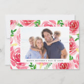 Provence Rose | Carte photo de la fête des mères (Devant)