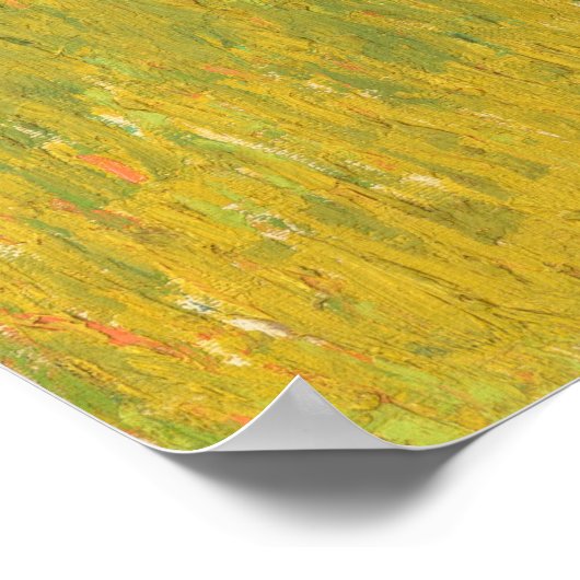 Provence - Vincent van Gogh Affiche d'art fin (Coin)