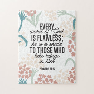 Proverb 30:5 Bijbelversie Legpuzzel