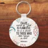 Proverb 30:5 Bijbelversie Sleutelhanger (Voorkant)