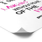 Proverb 31:25 (standaard afbeelding lijst) poster (Hoek)