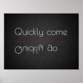 Proverb snel poster halen (Voorkant)