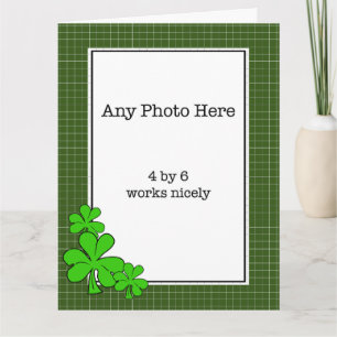 Proverbe Irlandais sur Carte de la Fête de Saint-P