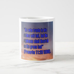 Proverbes 11:28 WEBU Mug