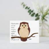 Proverbes 13:20 - Carte postale (Debout devant)