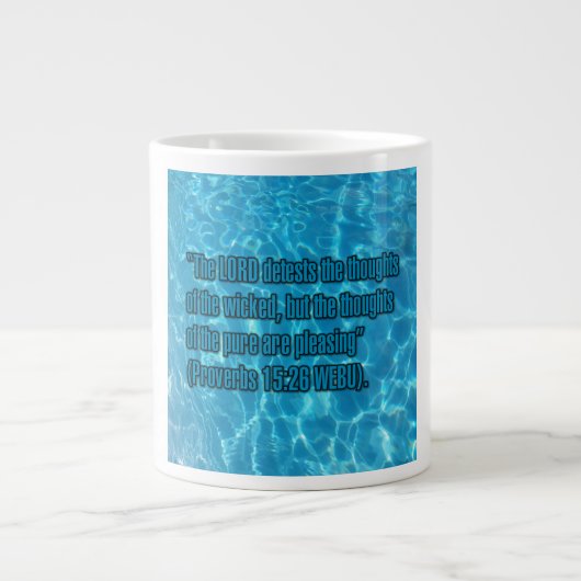 Proverbes 15:26 WEBU Mug (Devant)