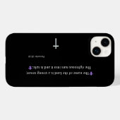 Proverbes 18:10 Bible Verse iPhone / coque ipad (Verso (horizontal))