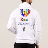 Proverbes 18:10 LK Sweat - shirt à capuche - Force (Dos)